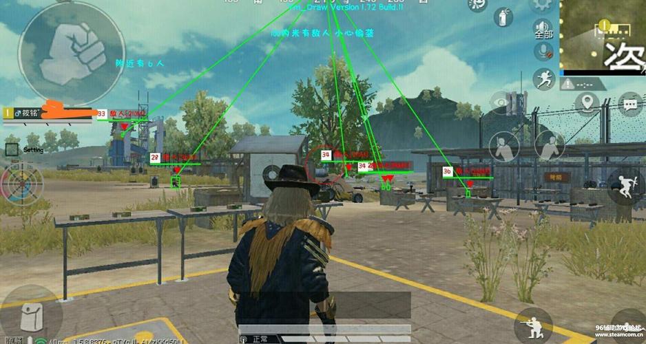 和平精英外挂【虎牙直装】人物透视 锁死自瞄 子弹追踪 雷达预警 掩体变色 物资显示 载具显示